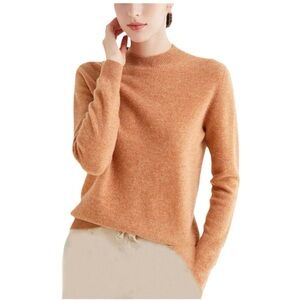 Loft Wool Brown Long Sleeve Sweater‎